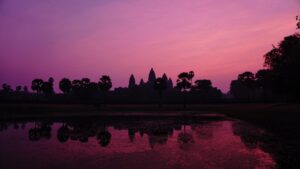 cambodia, angkor wat, sunrise