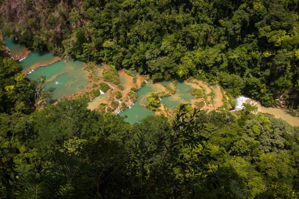 semuc champei, guatemala, coban