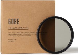 Gobe - Filtre Circulaire polarisant (CPL) pour Objectif 82 mm (1Peak)