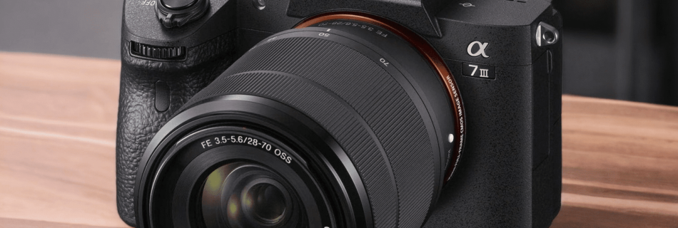 Appareil photo hybride Sony A7 III