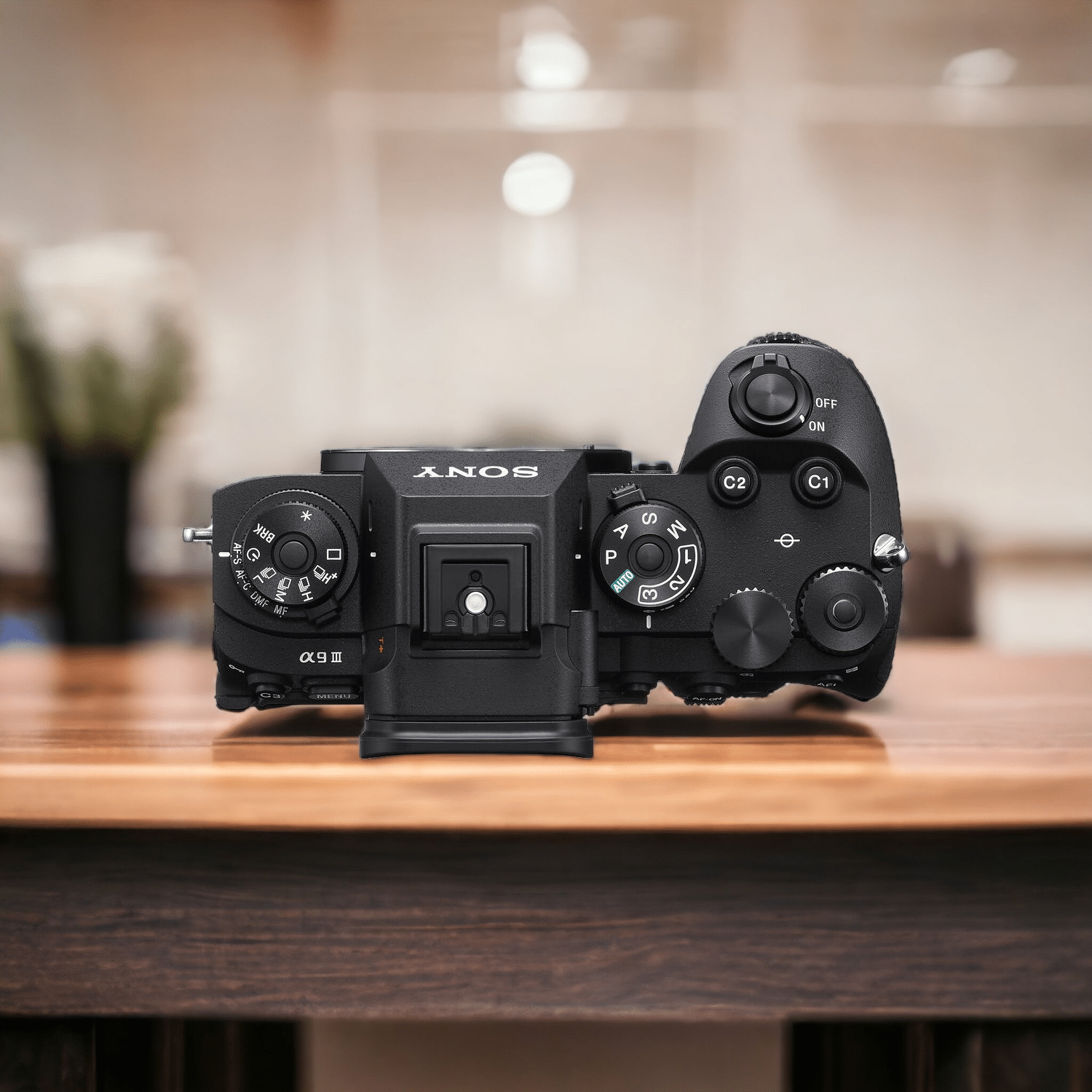 molettes de l'appareil photo hybride Sony A9 III