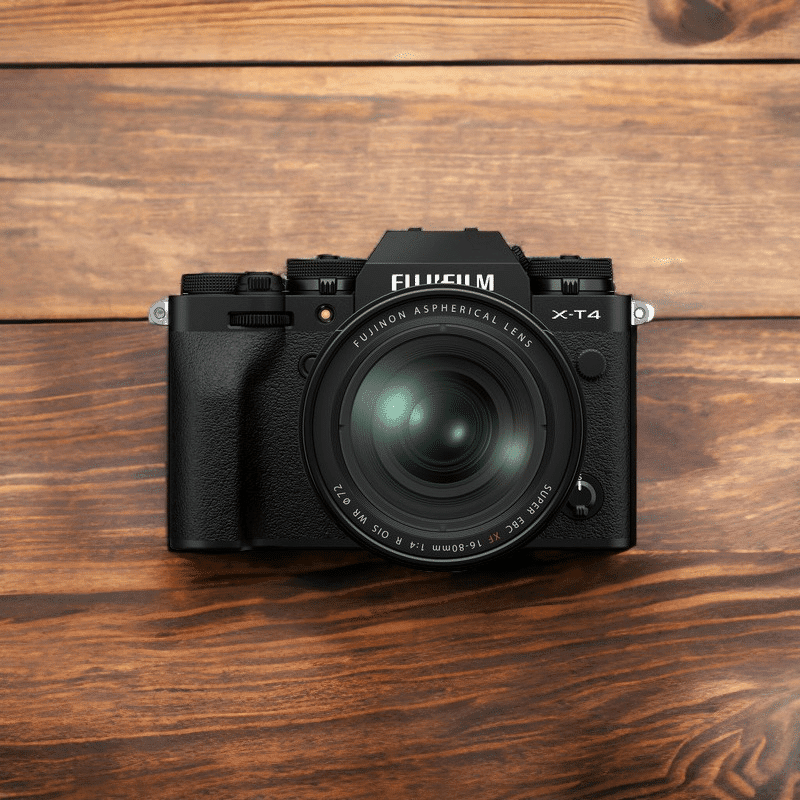 Appareil photo hybride Fujifilm X-T4 de face